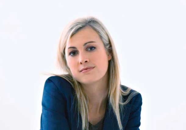 Retouched image to make woman look a few years older